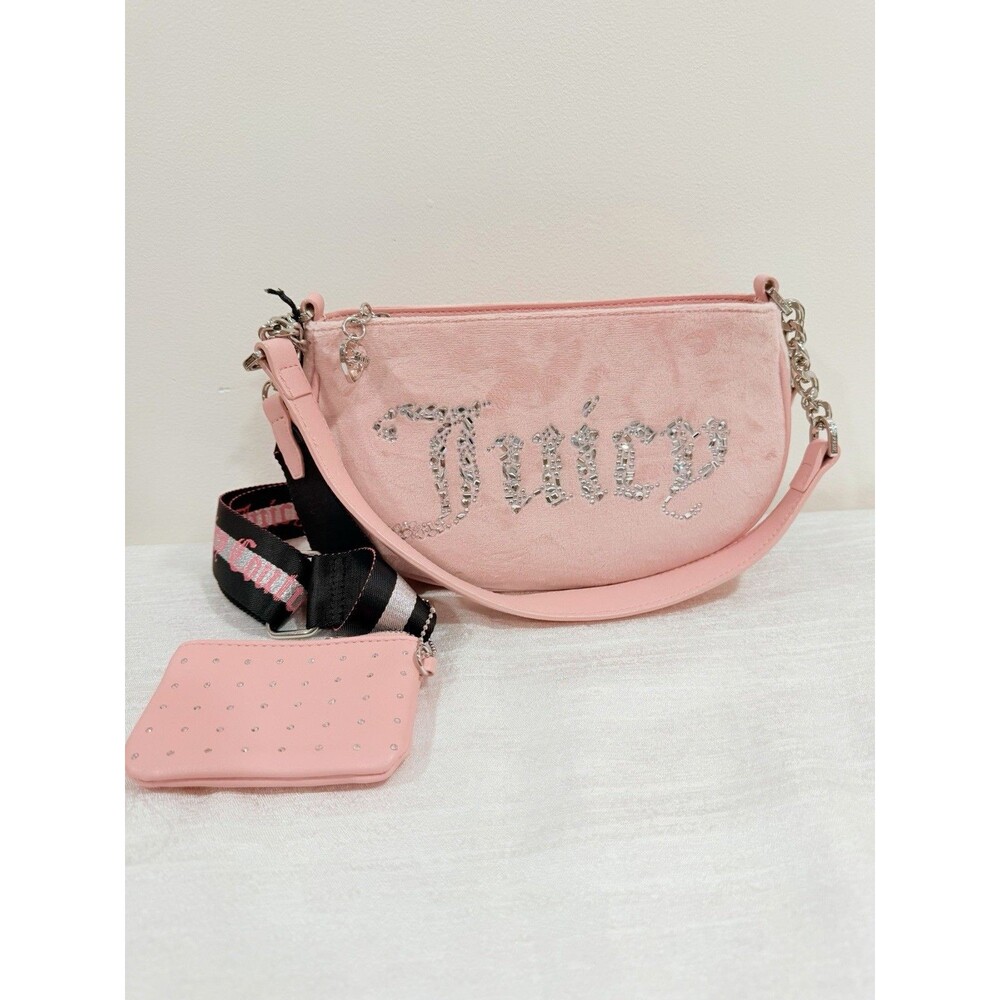 Juicy Couture All That Glitters Shoulder Bag in Pink Diamond - NWT